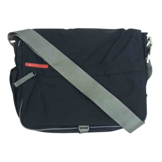 PRADA プラダ SPORTS スポーツ 4VS109 ナイロン ショルダー バッグ ブラック系【中古】