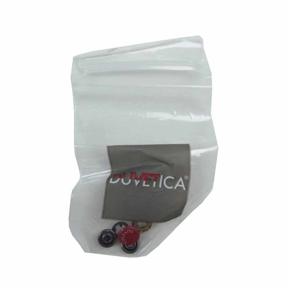 DUVETICA デュベティカ 911.00 1087 ウール ナイロン フルジップ フーディ ダウン ベスト グレー系 40【中古】