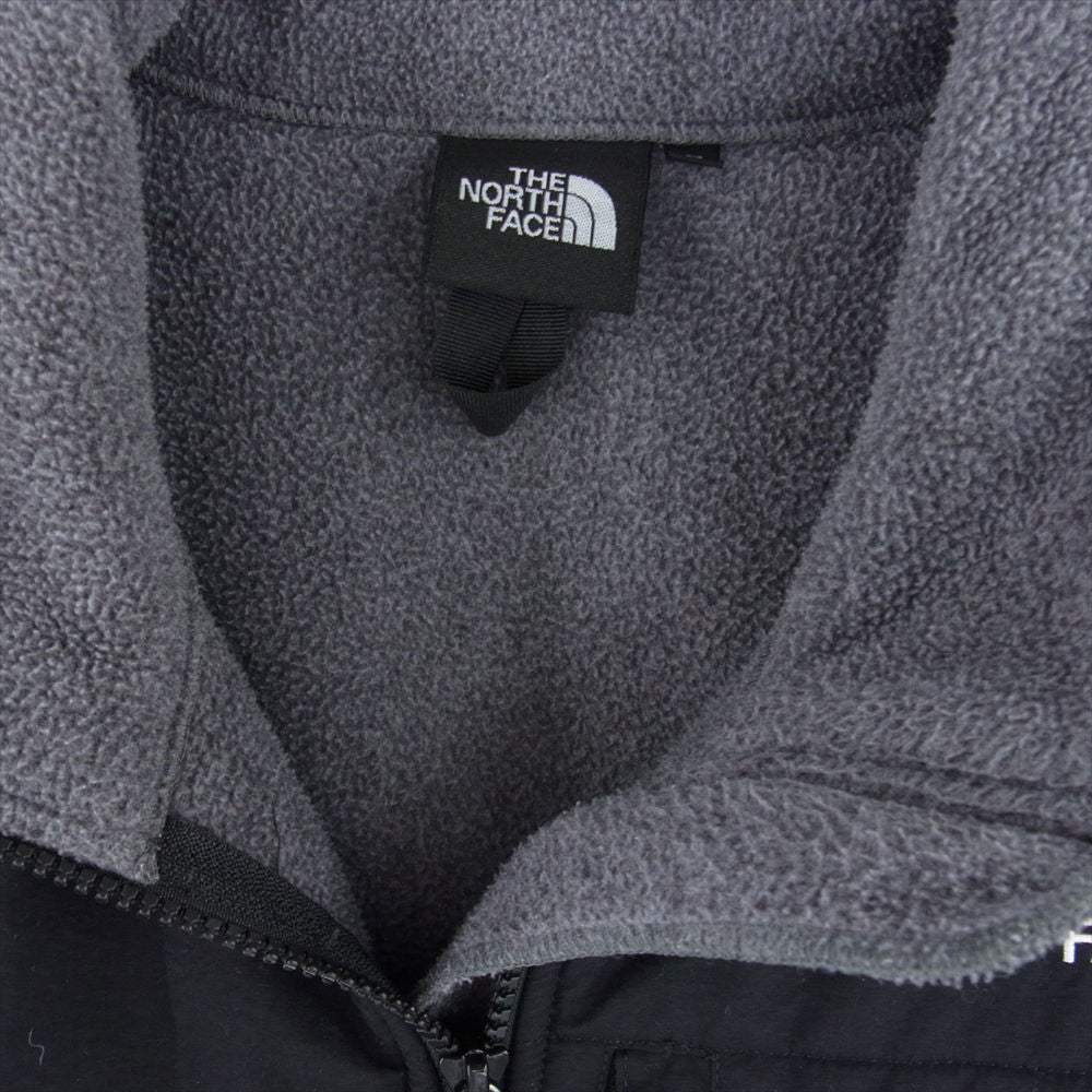 THE NORTH FACE ノースフェイス NA71951 DENALI JACKET デナリ フリース ジャケット  ブラック系 グレー系 L【中古】