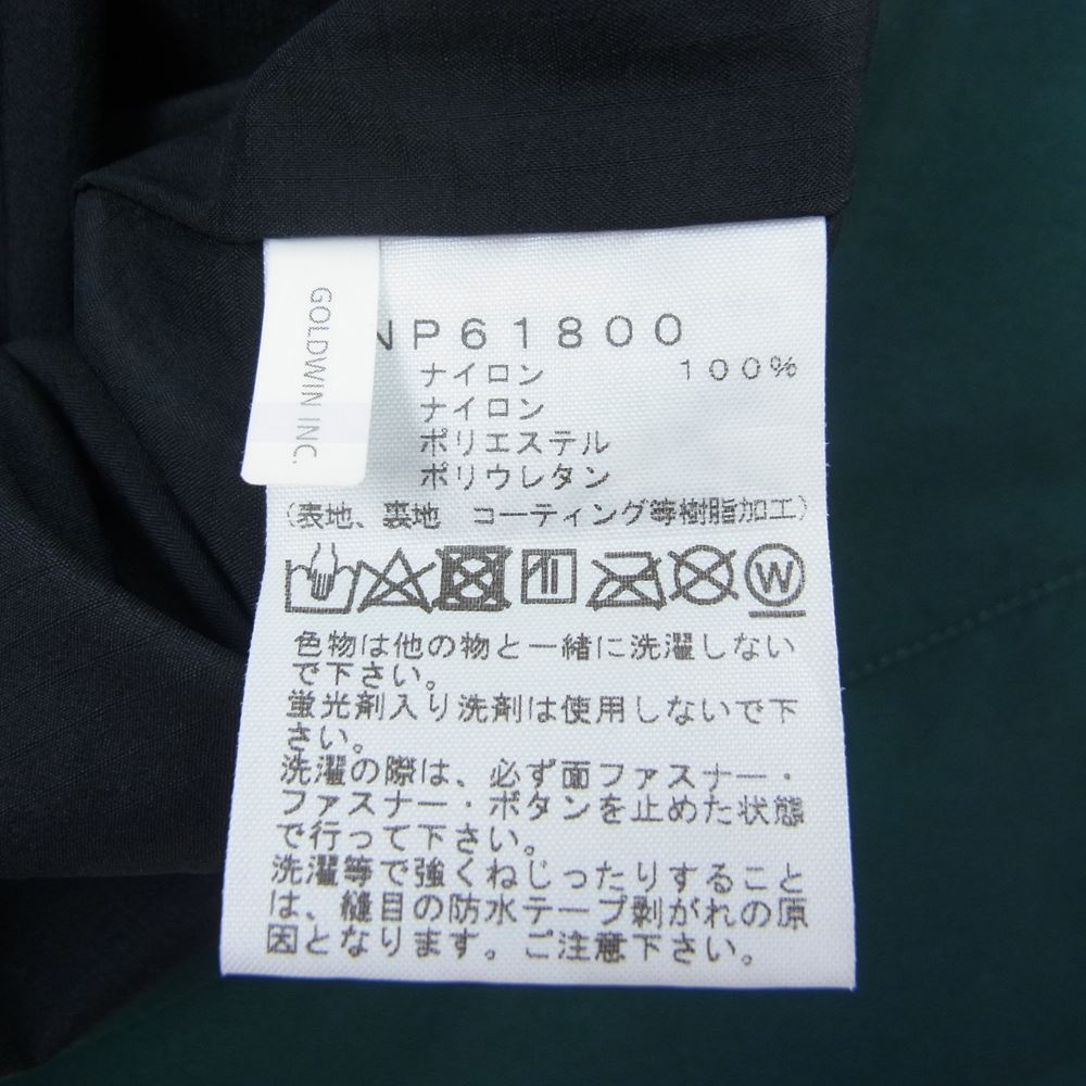 THE NORTH FACE ノースフェイス NP61800 MOUNTAIN JACKET マウンテン ジャケット  グリーン系 M【美品】【中古】