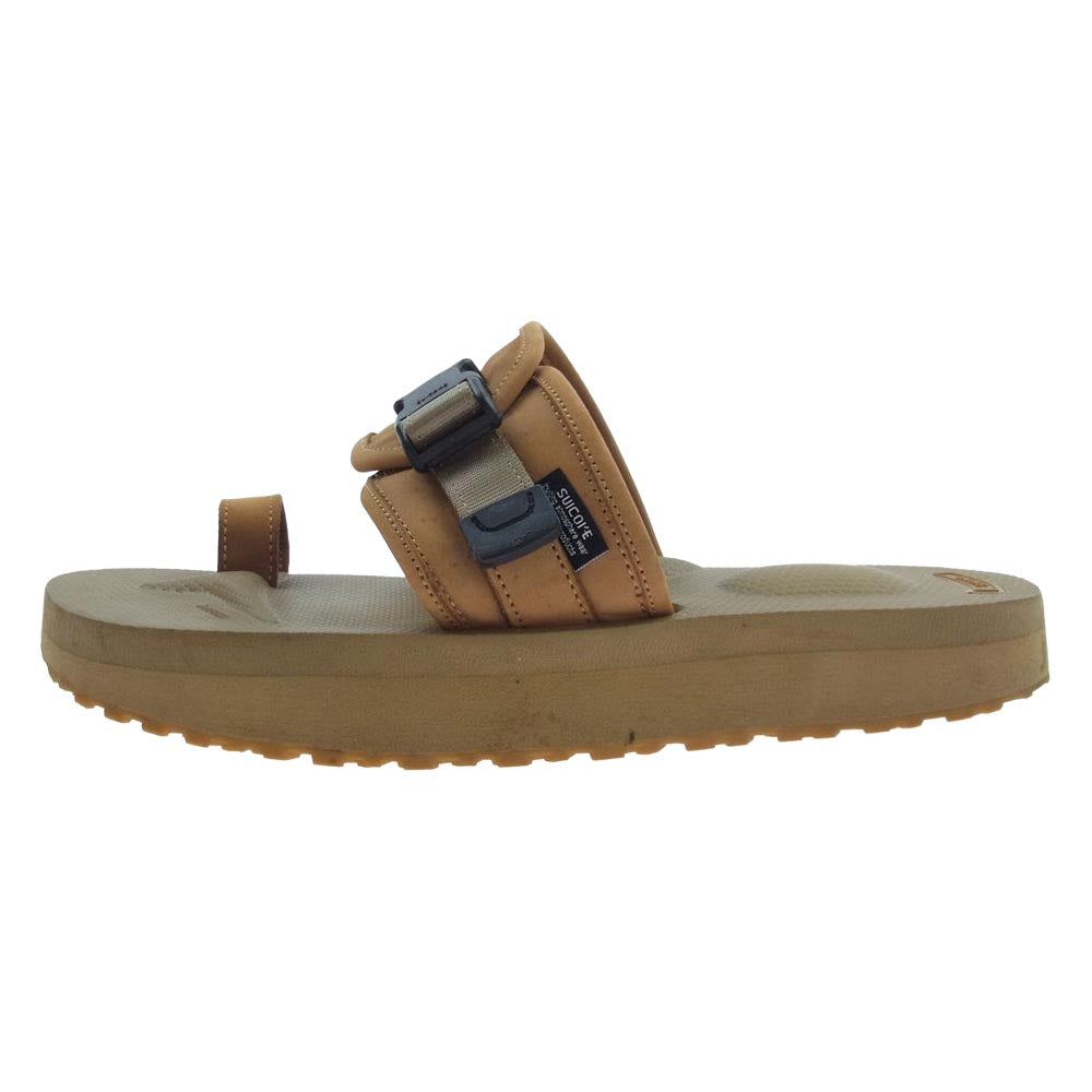 nonnative ノンネイティブ × SUICOKE スイコック スエード ベルト サンダル ライトブラウン系【中古】