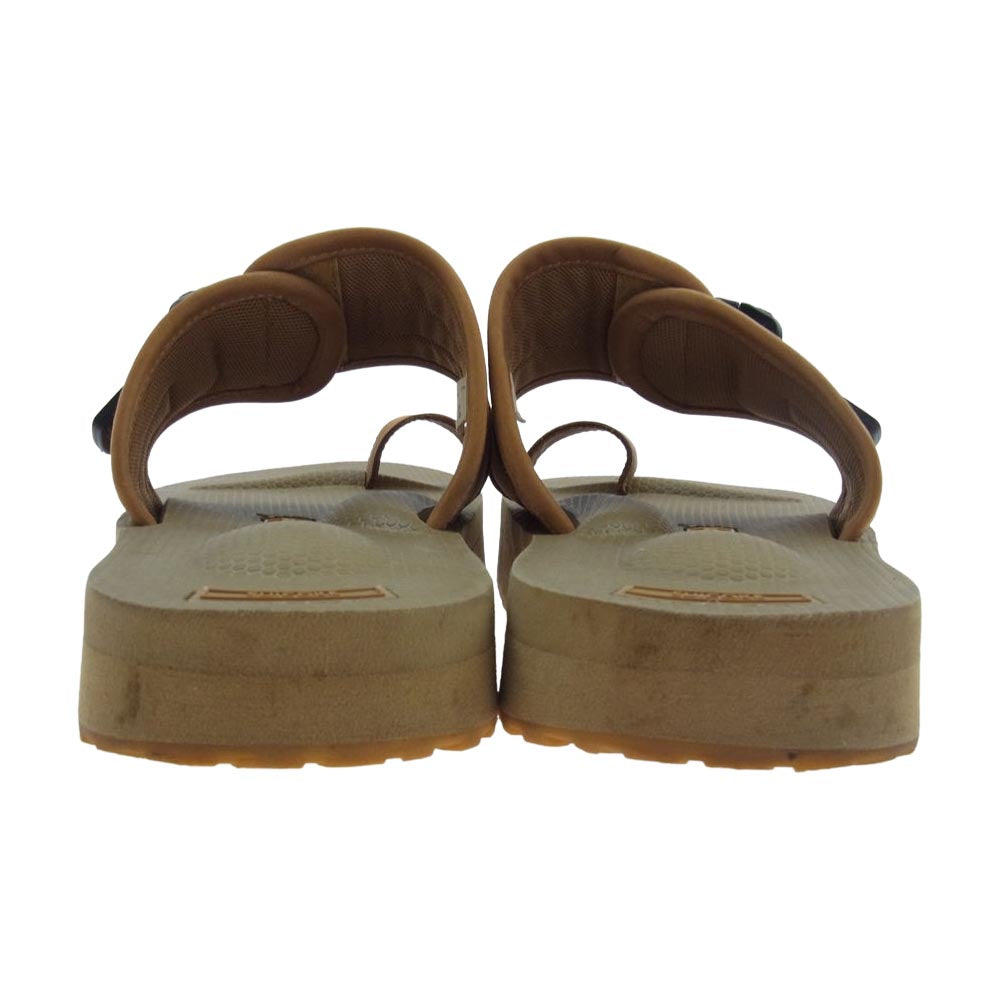 nonnative ノンネイティブ × SUICOKE スイコック スエード ベルト サンダル ライトブラウン系【中古】