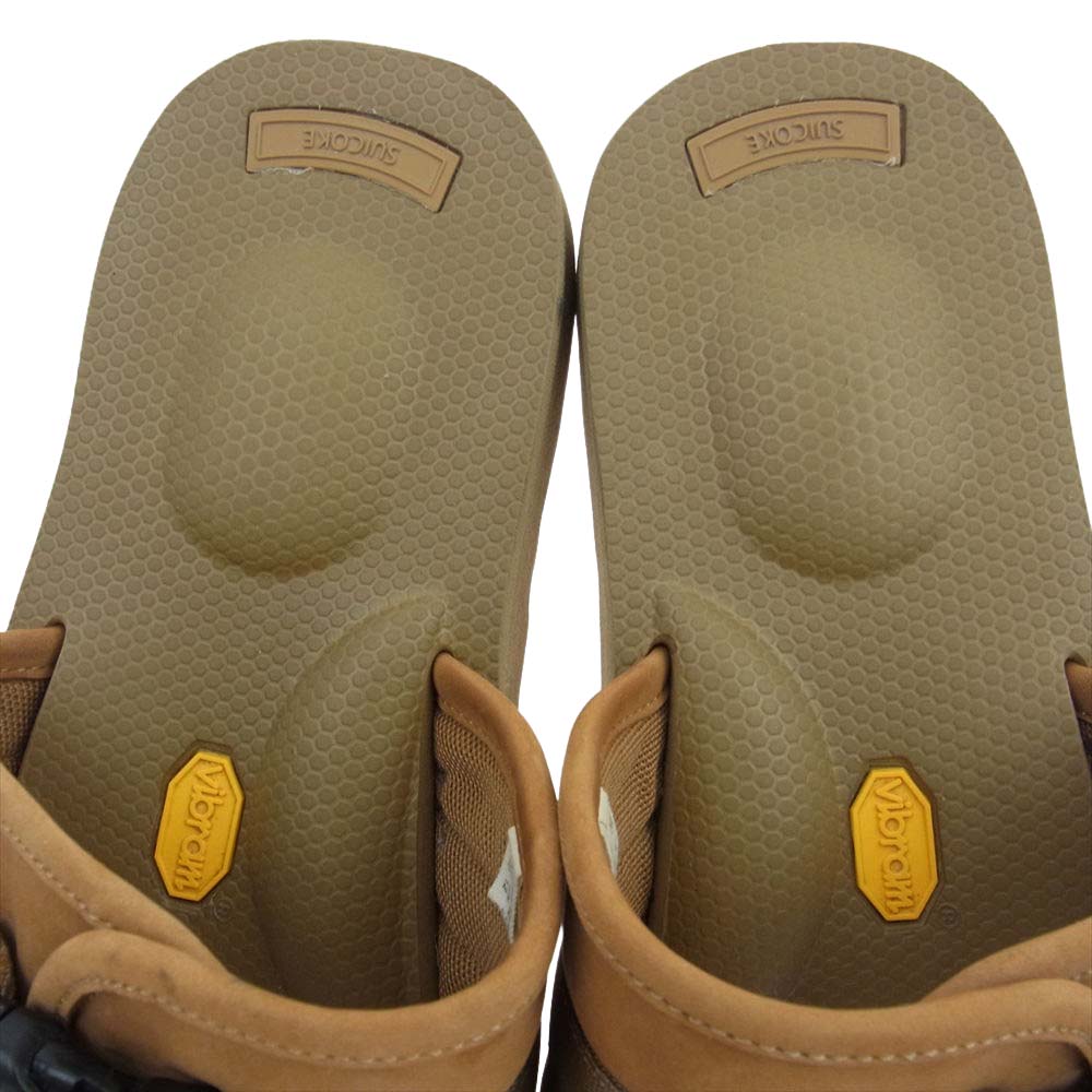 nonnative ノンネイティブ × SUICOKE スイコック スエード ベルト サンダル ライトブラウン系【中古】