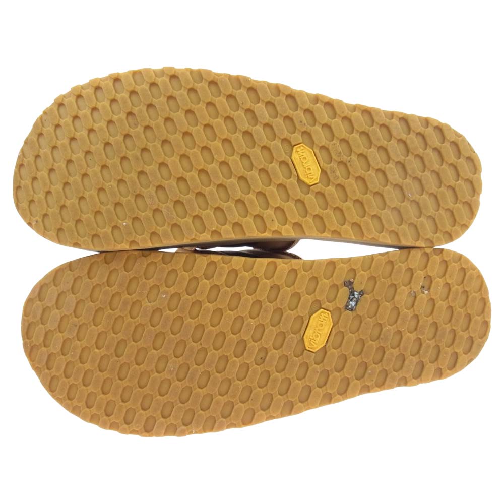 nonnative ノンネイティブ × SUICOKE スイコック スエード ベルト サンダル ライトブラウン系【中古】