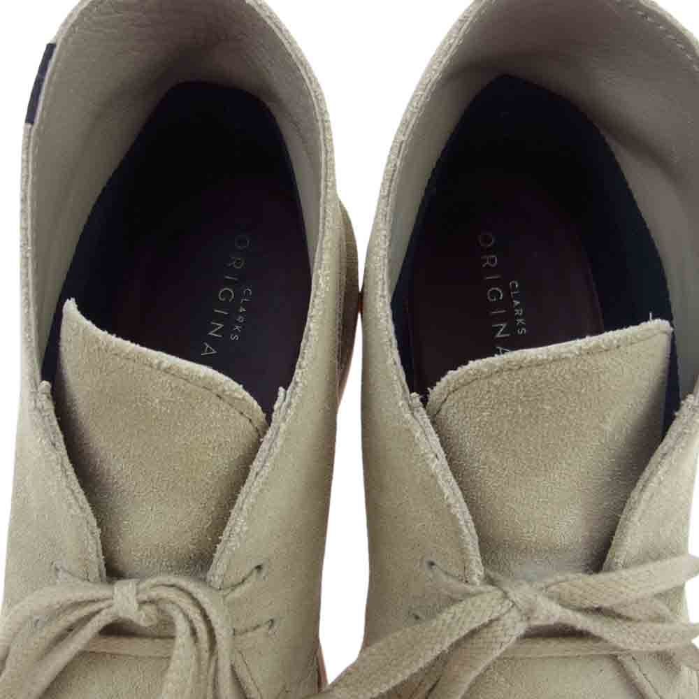 Clarks クラークス 21621 00050 Desert Boot デザート ブーツ ワラビー GTX ゴアテックス ベージュ系 26.5cm【中古】