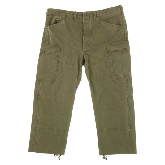 RRL ダブルアールエル 782872046001 Canvas Cargo Pant キャンバス カーゴ パンツ カーキ系【中古】