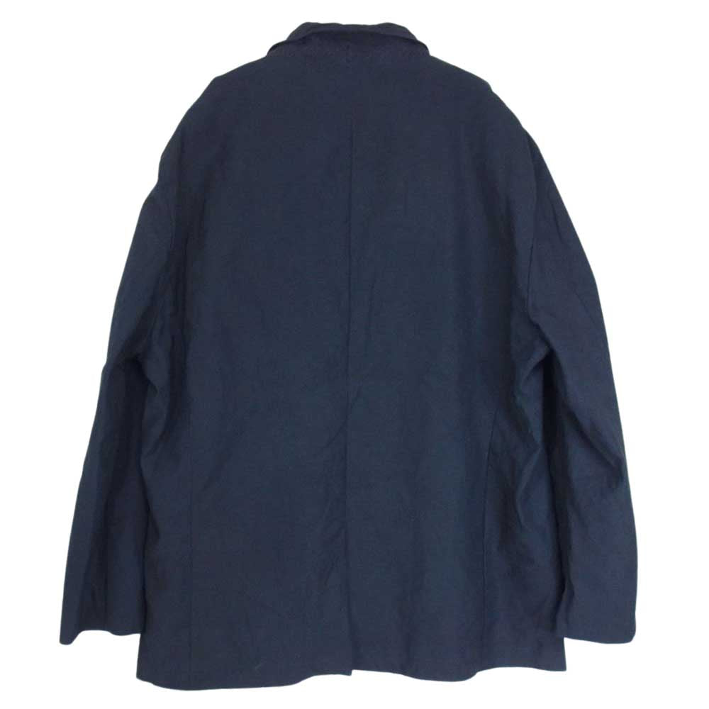 コトル JK-014 LEAF VEIN ZENJACKET ヘンプ混 ジャケット ネイビー系 3【中古】