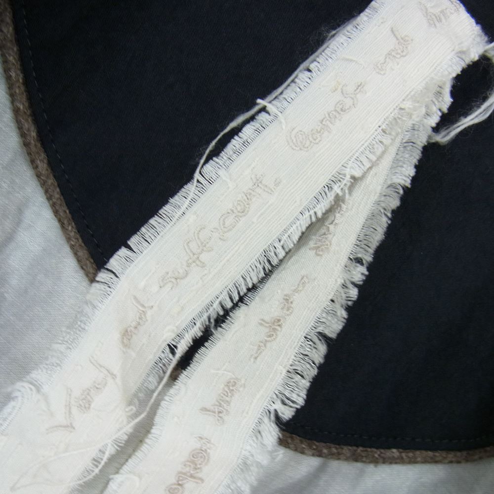 コトル JK-014 LEAF VEIN ZENJACKET ヘンプ混 ジャケット ネイビー系 3【中古】