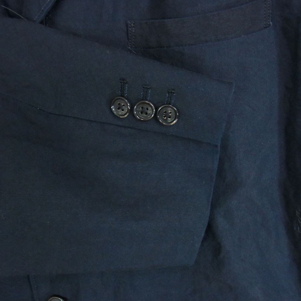 コトル JK-014 LEAF VEIN ZENJACKET ヘンプ混 ジャケット ネイビー系 3【中古】