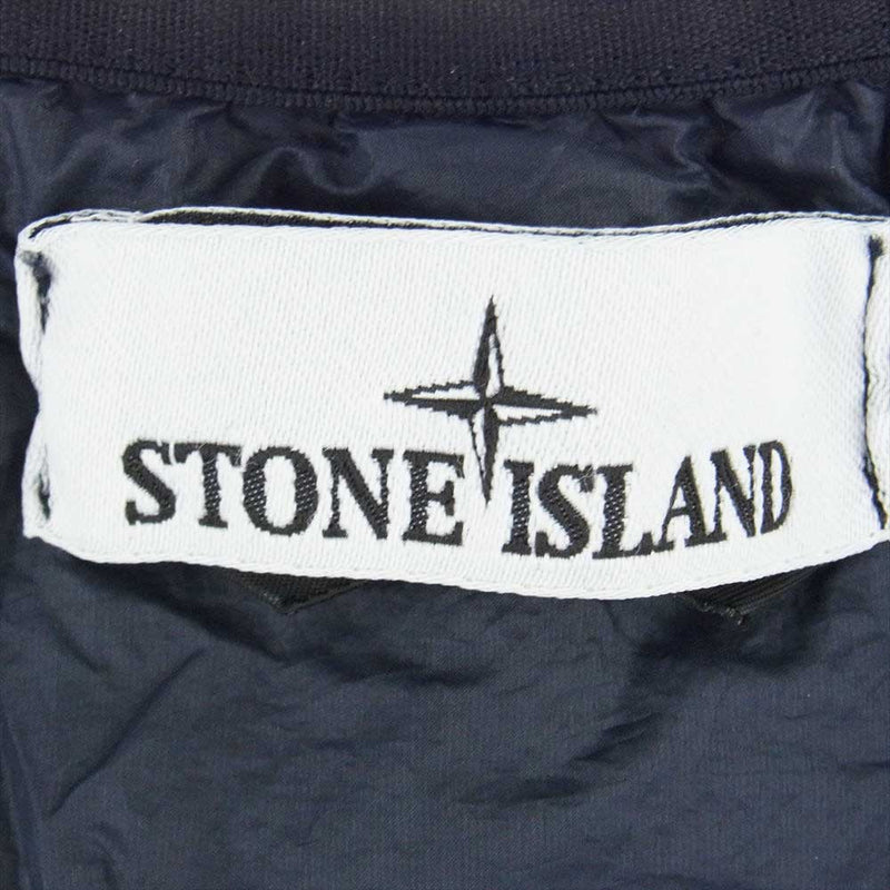 STONE ISLAND ストーンアイランド 7815G0619 ベスト ナイロン ガーメントダイ シワ加工 ブラック系 3XL【中古】