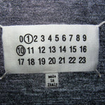 MAISON MARGIELA メゾンマルジェラ 22SS S50GC0684 カレンダー グラフィック ロゴ Tシャツ 半袖  ブラック系 XXL【美品】【中古】