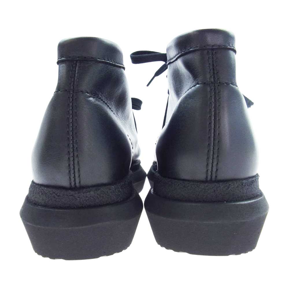 Sacai サカイ × CLARKS クラークス オリジナルズ ハイブリッド  ワラビー ブーツ ブラック系 27cm【新古品】【未使用】【中古】
