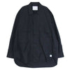 Sacai サカイ 23SS 23-03038 Thomas Mason トーマス メイソン Cotton Poplin L/S Shirt コットン シャツ ブラック系 4【中古】