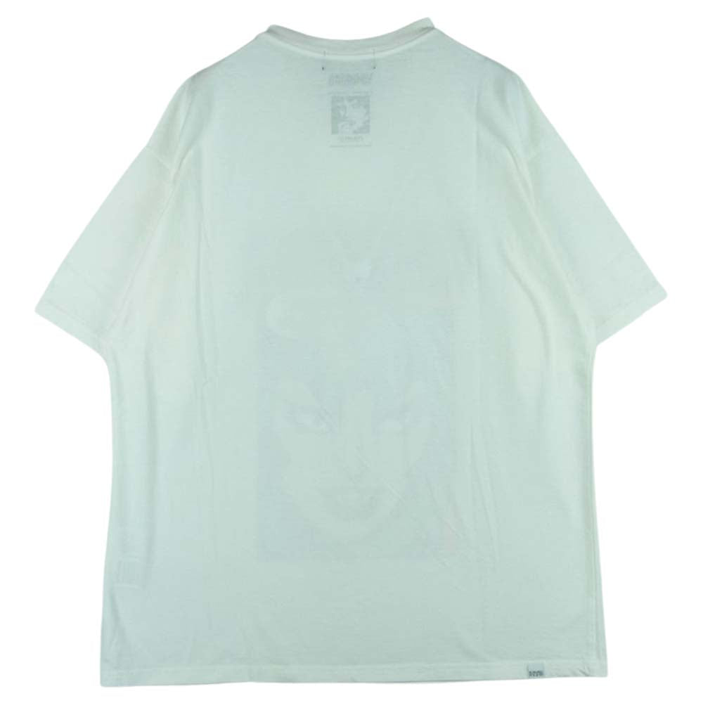 HYSTERIC GLAMOUR ヒステリックグラマー 23SS 02232CT07 VAMPIRELLA CAUGHT DEMONS ヴァンピレラ デーモン プリント 半袖 Tシャツ ホワイト系 L【新古品】【未使用】【中古】