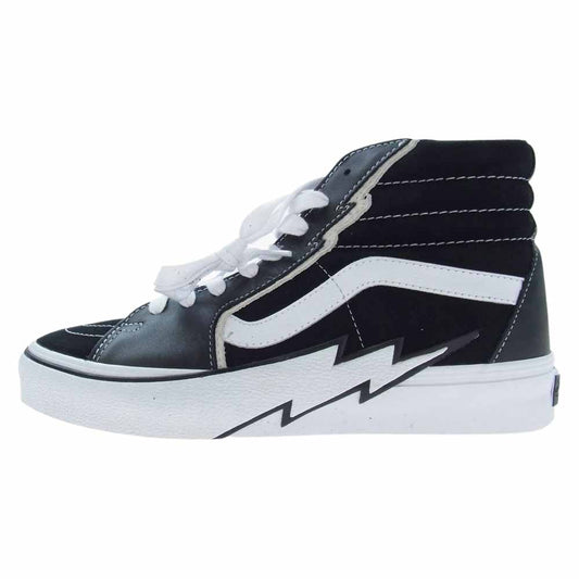 VANS バンズ VN0007PSBLK × MASTERMIND JAPAN マスターマインド SK8-HI BOLT VLT LX スニーカー ブラック系 28cm【新古品】【未使用】【中古】