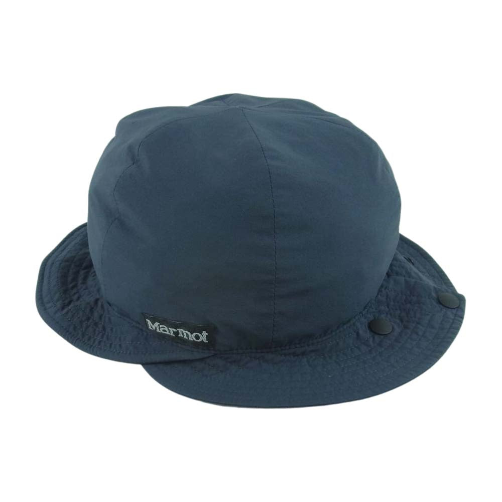 MARMOT マーモット TOASJC43 ナイロン ハット 帽子 中国製 ネイビー系 M 57.5cm【中古】