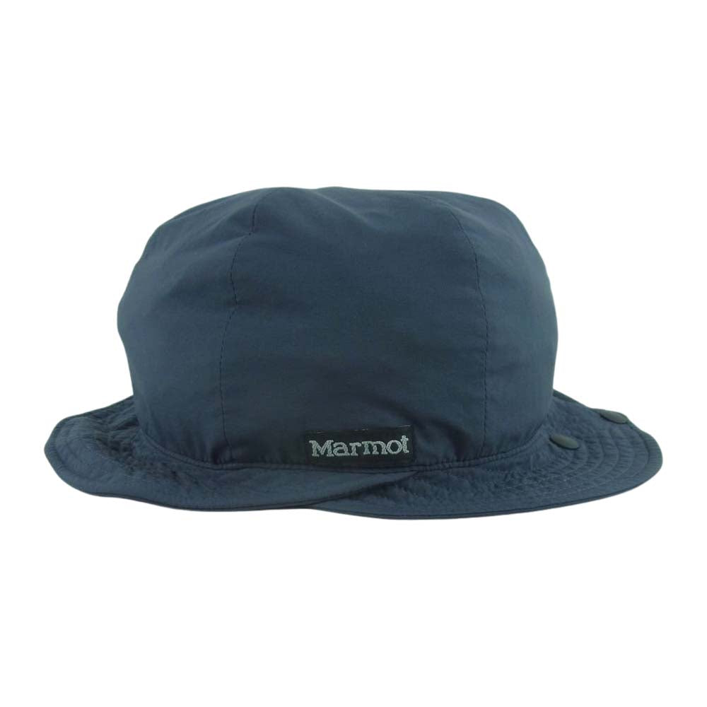 MARMOT マーモット TOASJC43 ナイロン ハット 帽子 中国製 ネイビー系 M 57.5cm【中古】