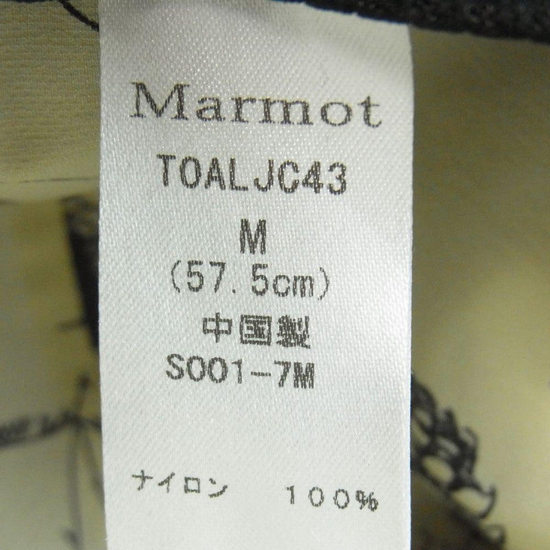 MARMOT マーモット TOASJC43 ナイロン ハット 帽子 中国製 ネイビー系 M 57.5cm【中古】