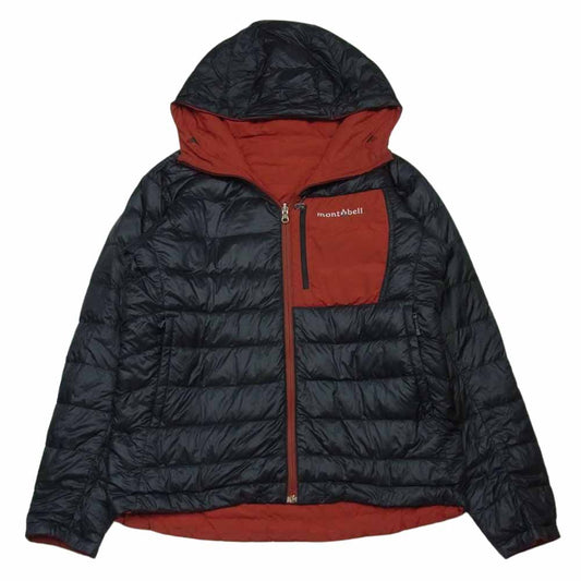 mont-bell モンベル 1101445 コロラドパーカ リバーシブル ダウン ジャケット 中国製 ブラック系 レッド系 S【中古】