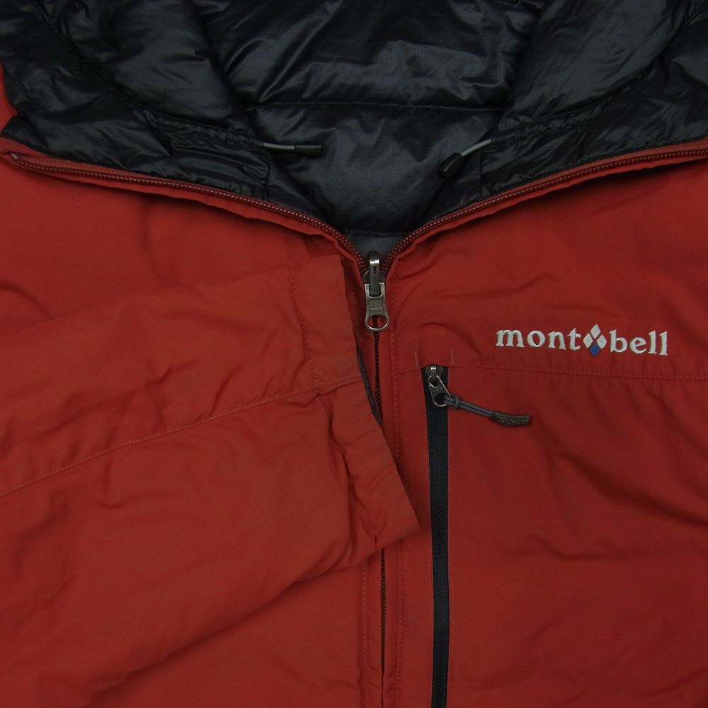 mont-bell モンベル 1101445 コロラドパーカ リバーシブル ダウン ジャケット 中国製 ブラック系 レッド系 S【中古】