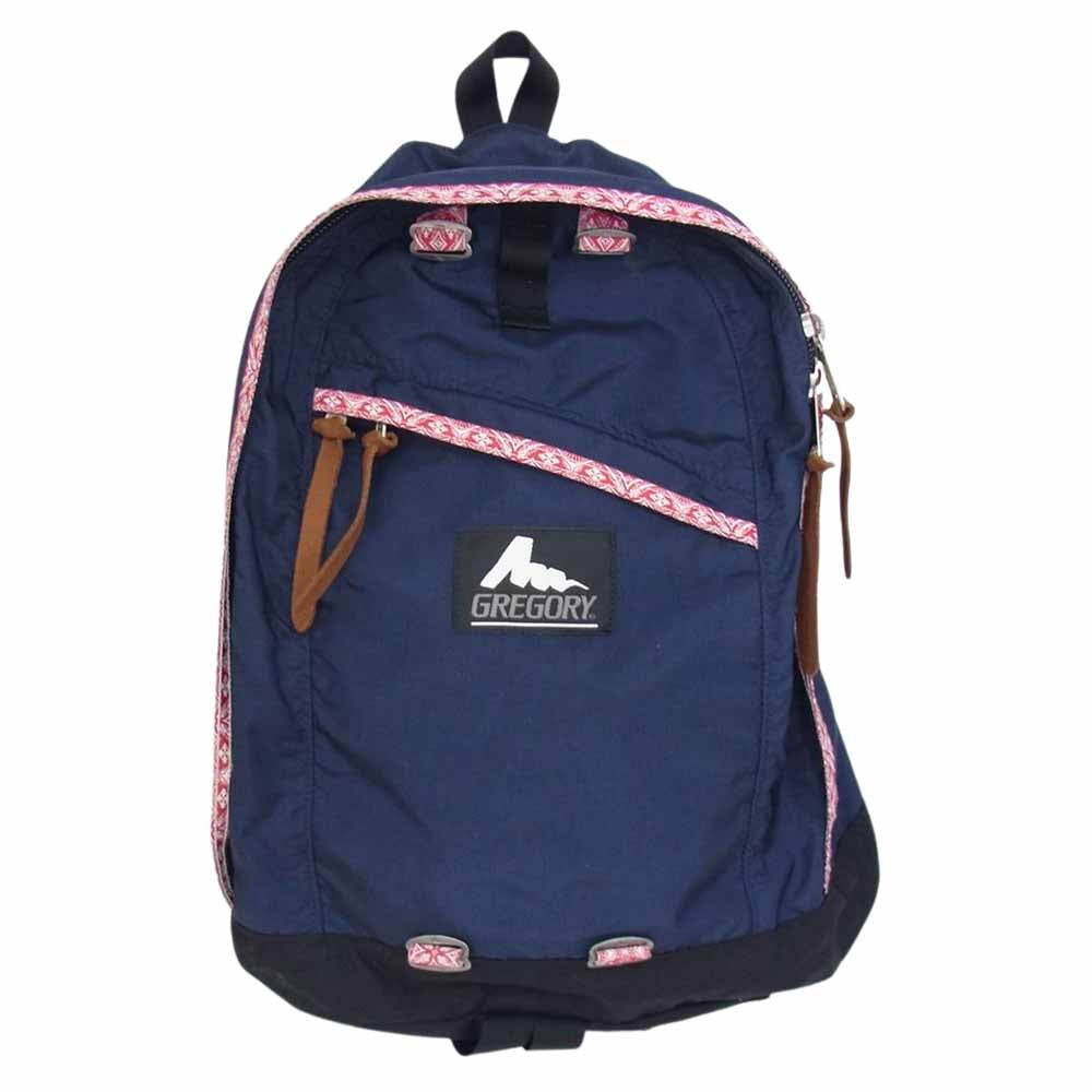 GREGORY グレゴリー GM74894  DAY PACK ディパック バンダナ ネイビー バックパック リュック ネイビー系【美品】【中古】