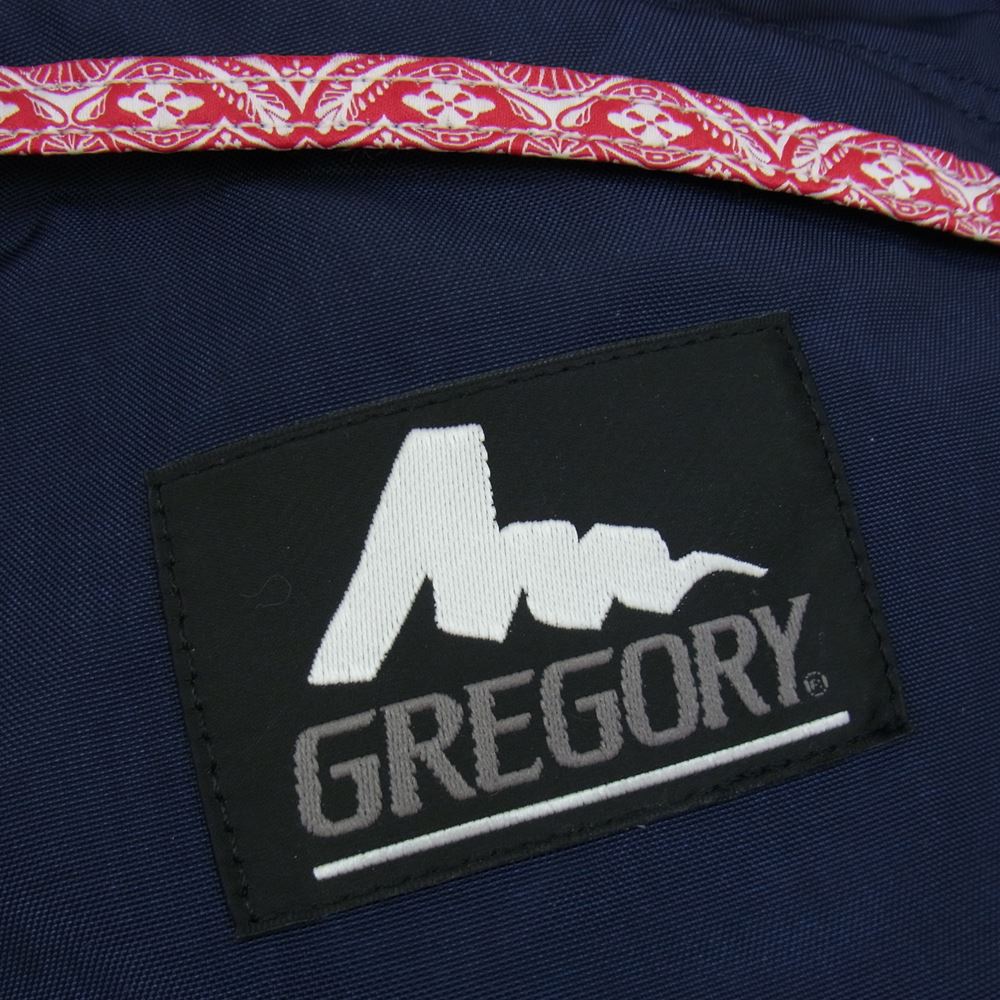 GREGORY グレゴリー GM74894  DAY PACK ディパック バンダナ ネイビー バックパック リュック ネイビー系【美品】【中古】