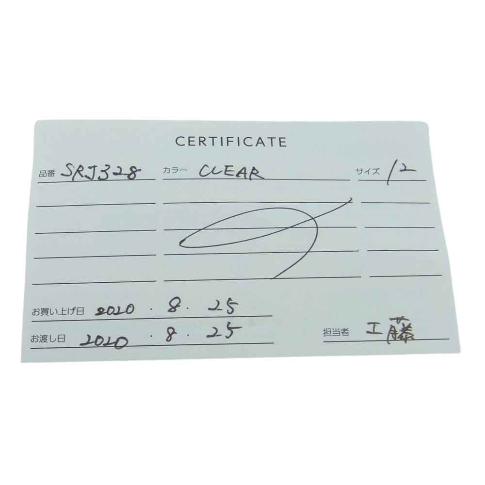 Justin Davis ジャスティンデイビス SRJ328 ギャランティ付属 PROMISE プロミス リング 12号【中古】