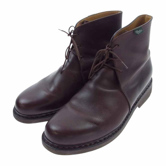 Paraboot パラブーツ 099513 BLOIS ブロワ レザー チャッカ ブーツ マロン ブラウン系 9.5【中古】