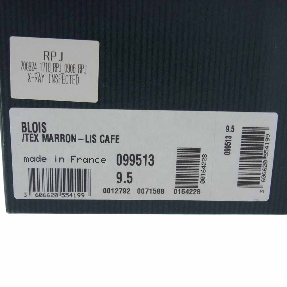 Paraboot パラブーツ 099513 BLOIS ブロワ レザー チャッカ ブーツ マロン ブラウン系 9.5【中古】