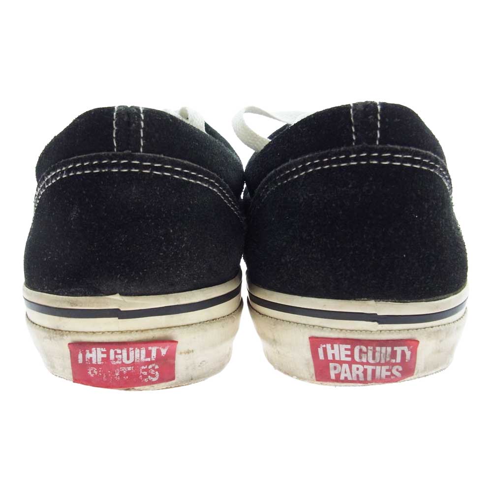 WACKO MARIA ワコマリア スウェード ローカット スニーカー ブラック系 28cm【中古】