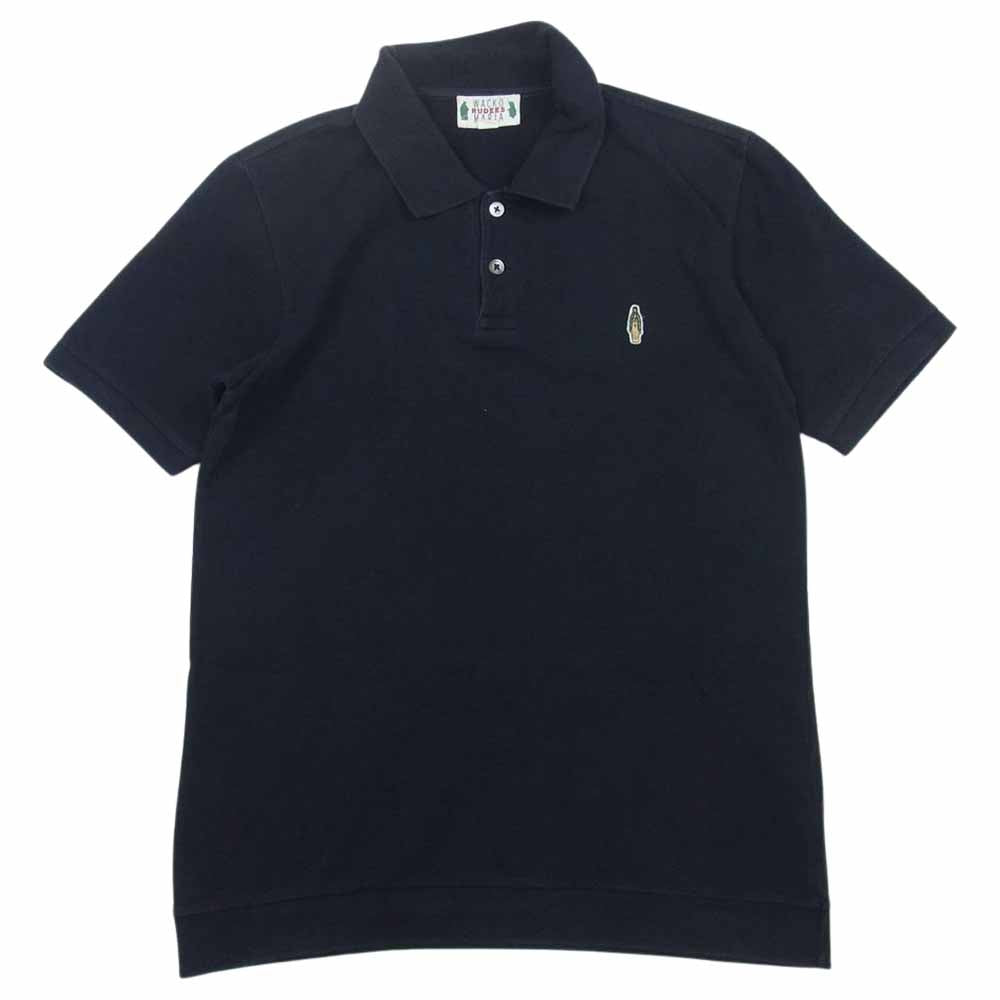 WACKO MARIA ワコマリア マリアワッペン付 半袖シャツ ダークネイビー系 S【中古】