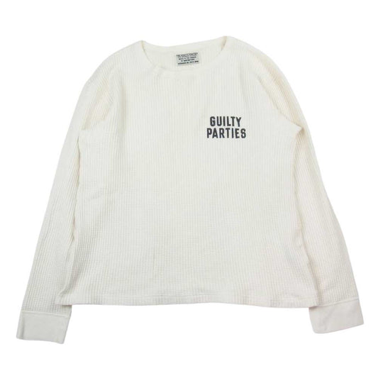 WACKO MARIA ワコマリア GUILTY PARTIES プリント サーマル カットソー  ホワイト系 M【中古】