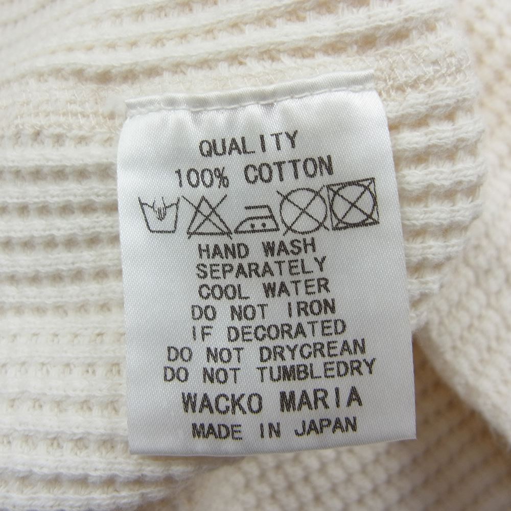 WACKO MARIA ワコマリア GUILTY PARTIES プリント サーマル カットソー  ホワイト系 M【中古】