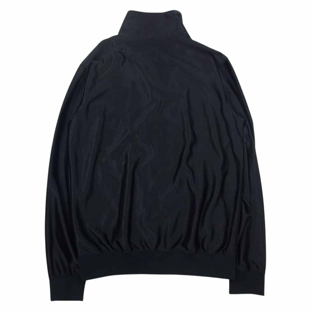 WACKO MARIA ワコマリア 刺繍 サテン トラックジャケット ジャージ ブラック系 S【中古】