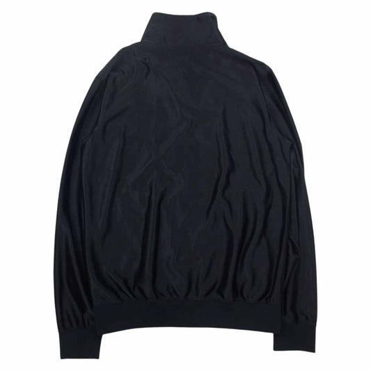 WACKO MARIA ワコマリア 刺繍 サテン トラックジャケット ジャージ ブラック系 S【中古】