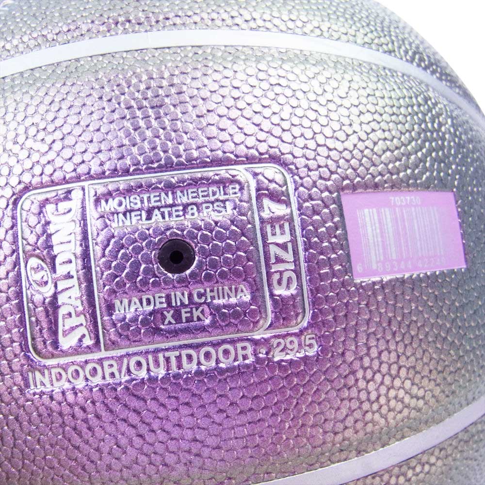 Supreme シュプリーム 23SS Bernadette Corporation Spalding Basketball Purple バーナデット コーポレーション スポルディング バスケットボール パープル  パープル系【新古品】【未使用】【中古】