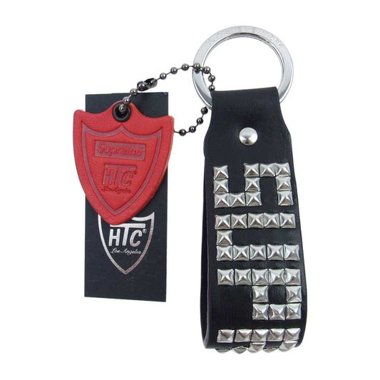 Supreme シュプリーム 23SS × HTC Hollywood Trading Company Studded Keychain ハリウッド トレーディング カンパニー スタッディド キーチェーン ブラック系【新古品】【未使用】【中古】