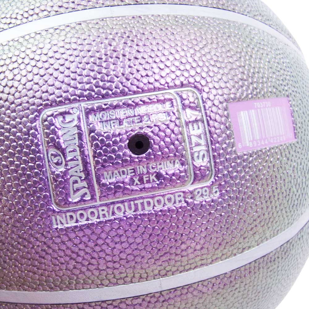 Supreme シュプリーム 23SS Bernadette Corporation Spalding Basketball Purple バーナデット コーポレーション スポルディング バスケットボール パープル パープル系【新古品】【未使用】【中古】