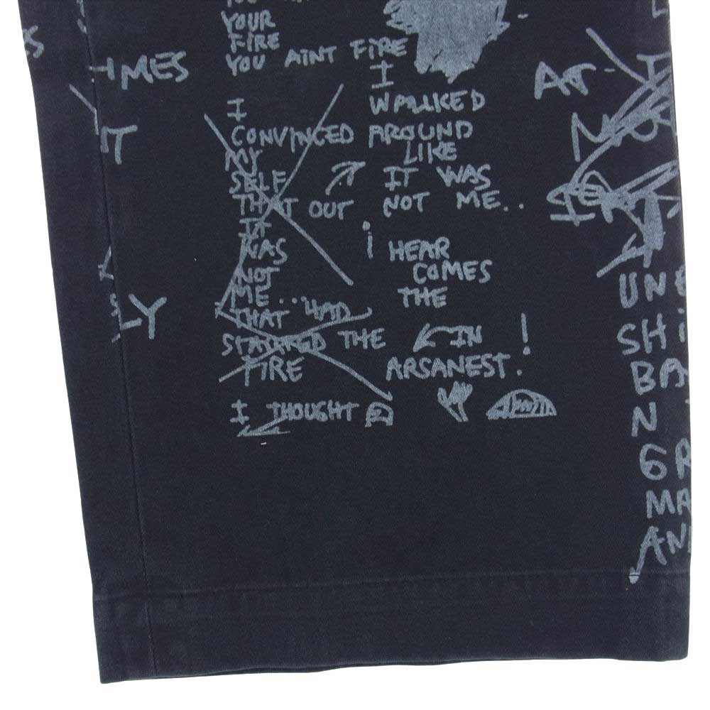 Supreme シュプリーム 23SS × Gonz Poems Chino Pant Black SIZE 34 ゴンズ ポウム チノー パンツ ブラック系 34【極上美品】【中古】