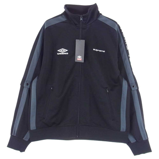 Supreme シュプリーム 23SS × Umbro Snap Sleeve Jacket Black  アンブロ スナップ スリーブ ジャケット M ブラック系 M ASIA L【新古品】【未使用】【中古】
