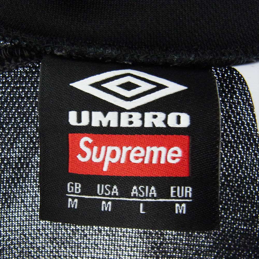 Supreme シュプリーム 23SS × Umbro Snap Sleeve Jacket Black  アンブロ スナップ スリーブ ジャケット M ブラック系 M ASIA L【新古品】【未使用】【中古】