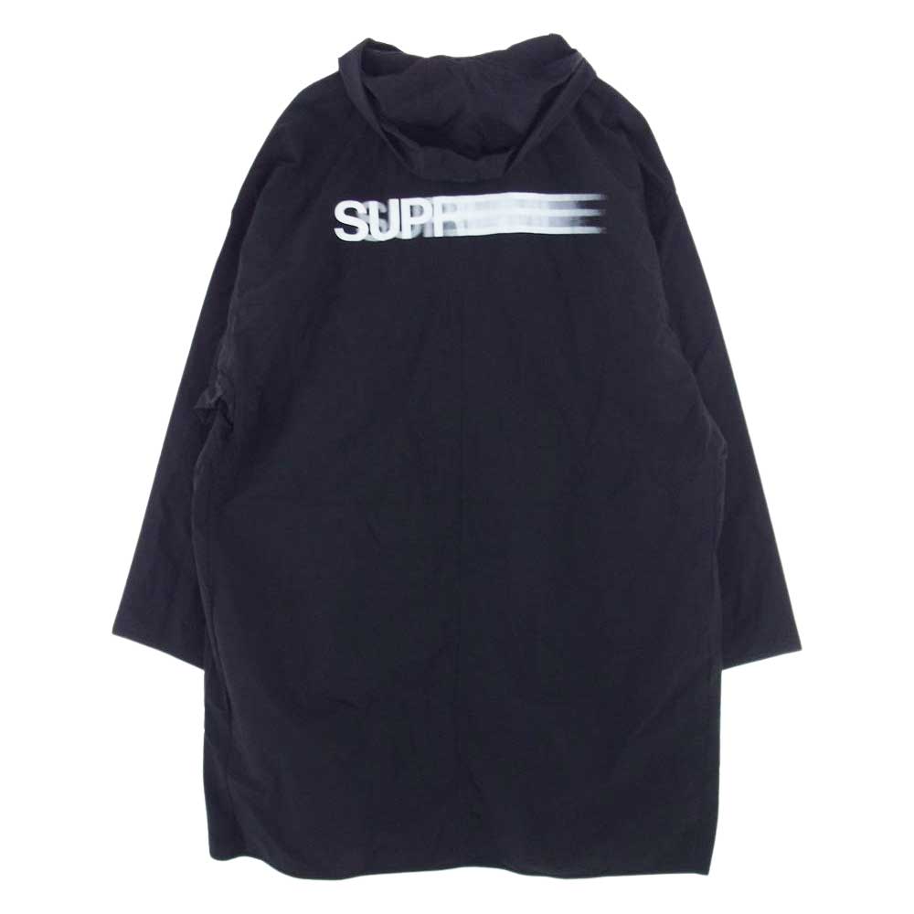 Supreme シュプリーム 23SS Motion Logo Lightweight Parka Black モーション ロゴ ライトウェイト パーカー ナイロン ジャケット ブラック系 M【新古品】【未使用】【中古】