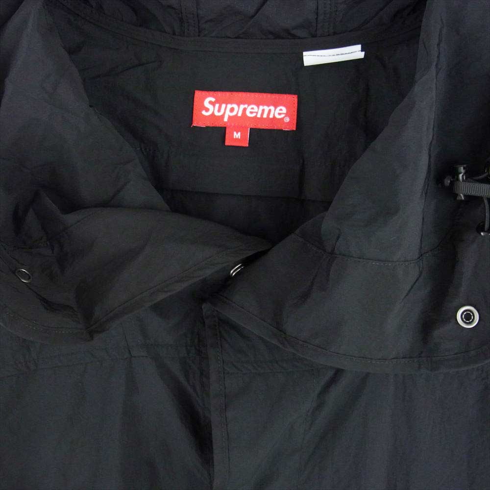 Supreme シュプリーム 23SS Motion Logo Lightweight Parka Black モーション ロゴ ライトウェイト パーカー ナイロン ジャケット ブラック系 M【新古品】【未使用】【中古】