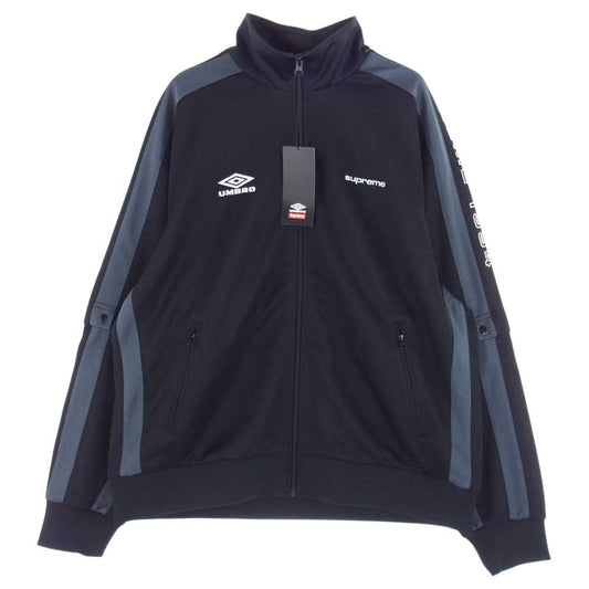 Supreme シュプリーム 23SS × Umbro Snap Sleeve Jacket Black  アンブロ スナップ スリーブ ジャケット L ブラック系 L ASIA XL【新古品】【未使用】【中古】