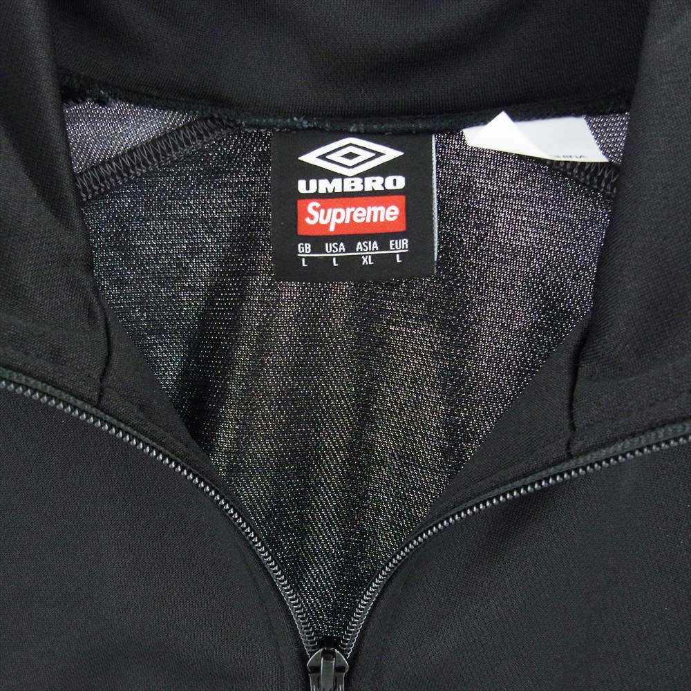 Supreme シュプリーム 23SS × Umbro Snap Sleeve Jacket Black  アンブロ スナップ スリーブ ジャケット L ブラック系 L ASIA XL【新古品】【未使用】【中古】