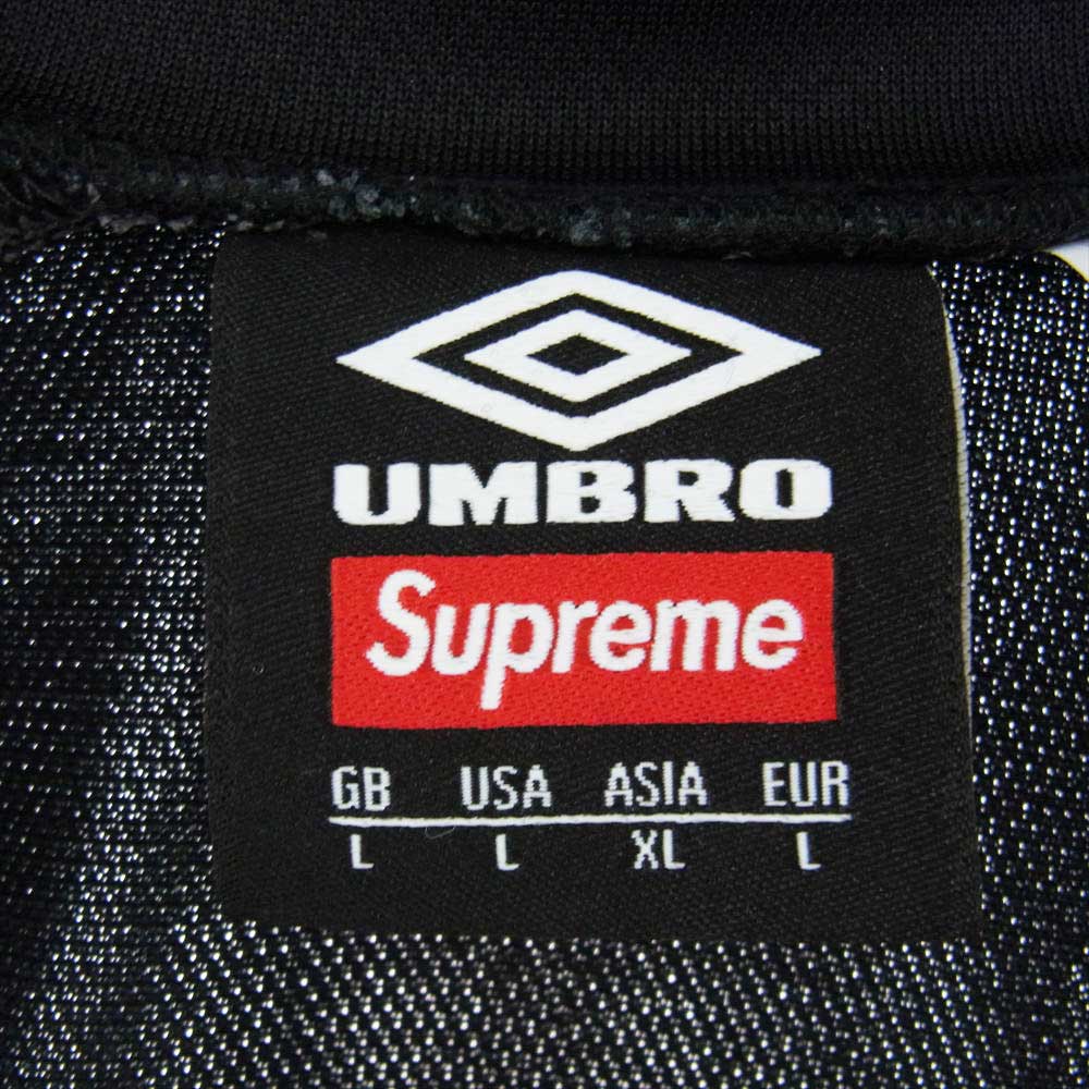 Supreme シュプリーム 23SS × Umbro Snap Sleeve Jacket Black  アンブロ スナップ スリーブ ジャケット L ブラック系 L ASIA XL【新古品】【未使用】【中古】