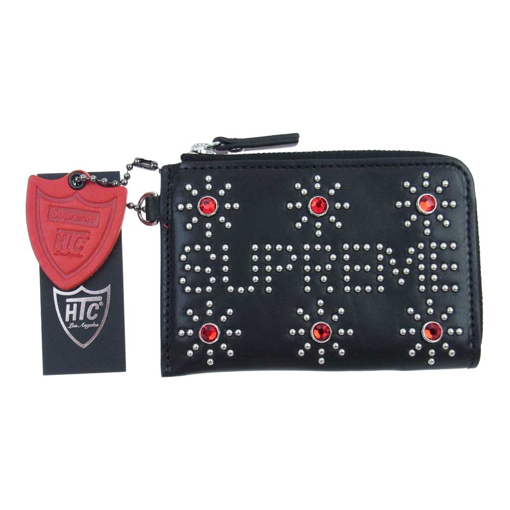 Supreme シュプリーム 23SS × HTC Hollywood Trading Company Studded Wallet ハリウッドトレーディングカンパニー スタッズ ウォレット ブラック系【新古品】【未使用】【中古】