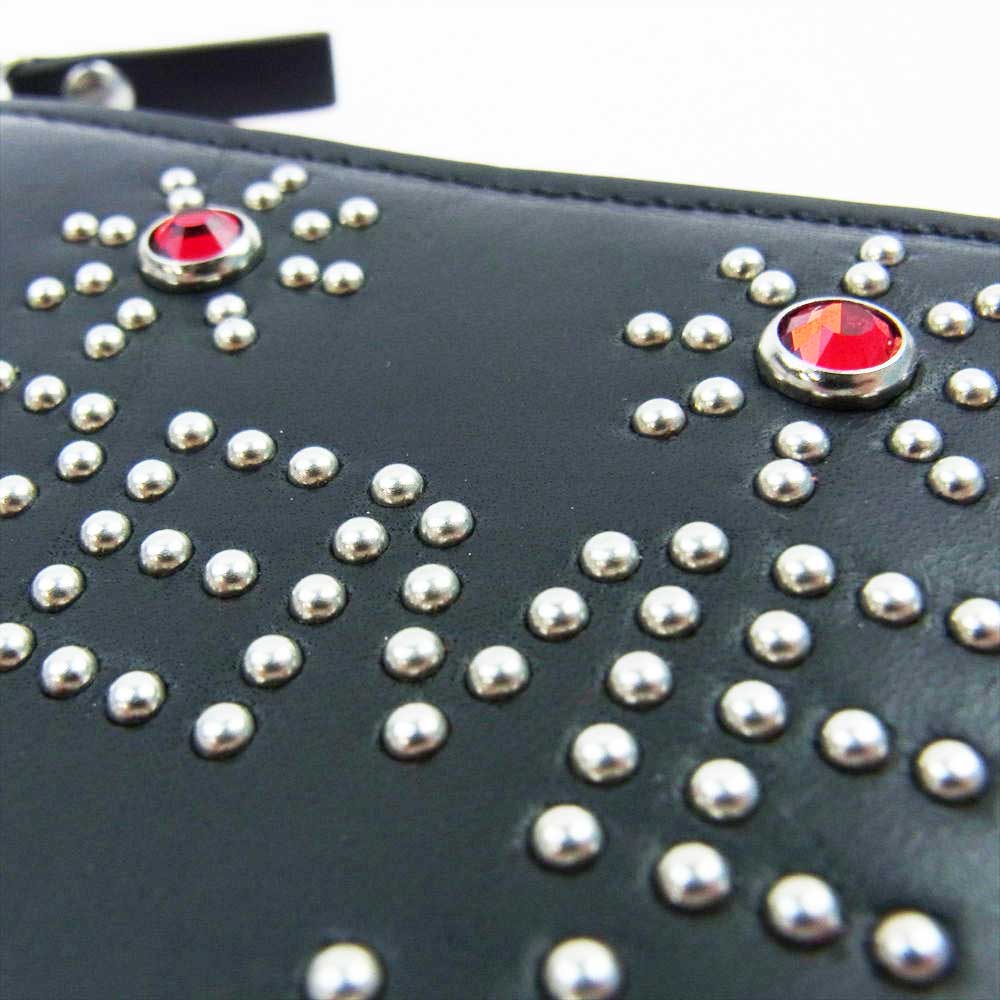 Supreme シュプリーム 23SS × HTC Hollywood Trading Company Studded Wallet ハリウッドトレーディングカンパニー スタッズ ウォレット ブラック系【新古品】【未使用】【中古】