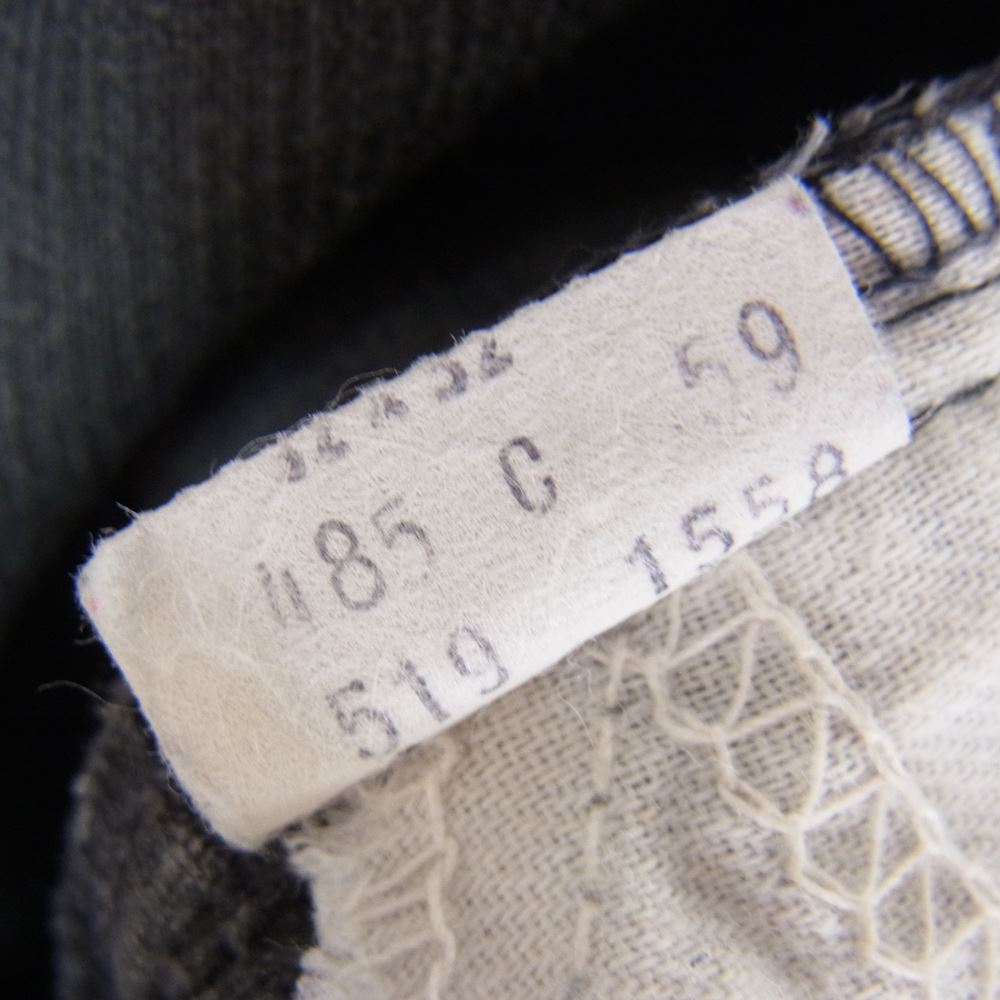 Levi's リーバイス SF-207 80s 519 TALON42 ZIP タロン ジップ W32 L32 コーデュロイ 白タブ ブラック系 32【中古】
