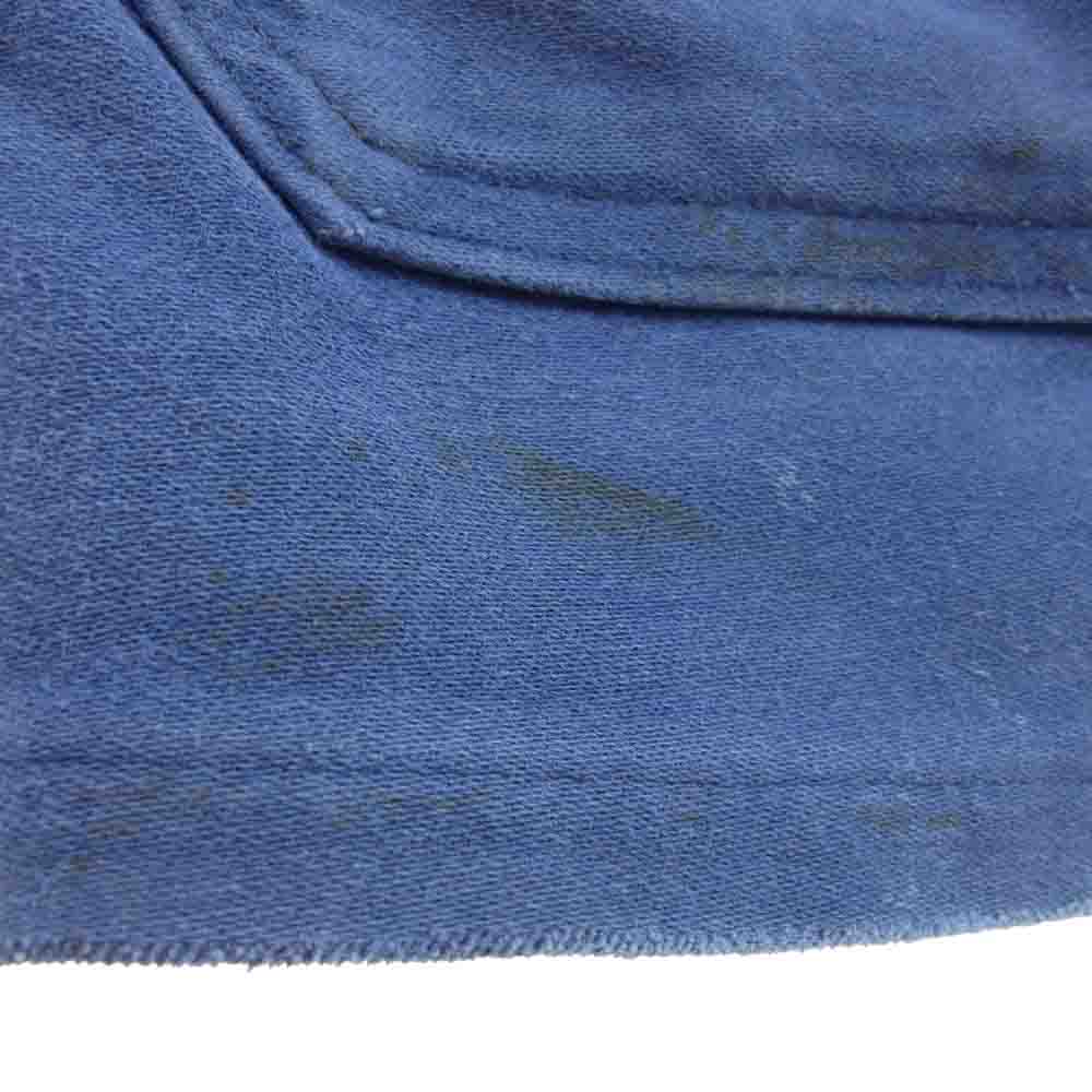 アドルフラフォン 50s 60s ヴィンテージ フレンチ ワーク モールスキン ジャケット ブルー系 50【中古】